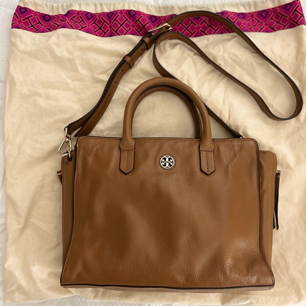 Tory Burch Tan Leather tote/crossbody